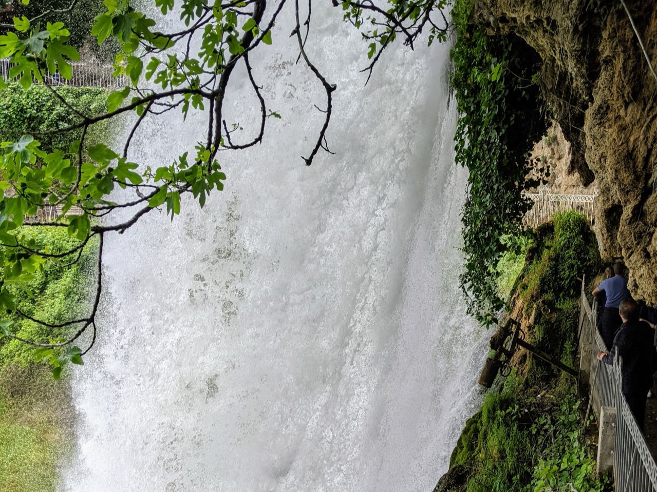 The waterfalls in Edessa, day trips with Salty Soil Thessaloniki.