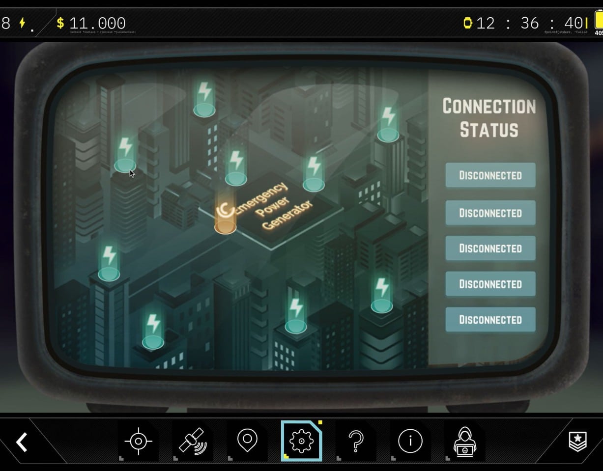 Team Building SaltySoil Thessaloniki Outdoor Escape Game Blackout Interface Live Example
