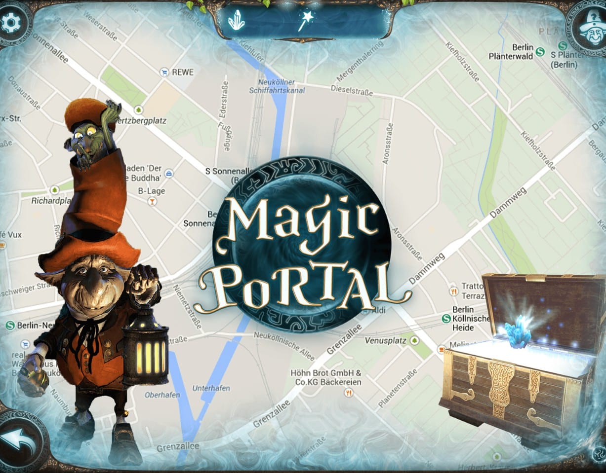 Team Building SaltySoil Thessaloniki Outdoor Escape Game Magic Portal Map