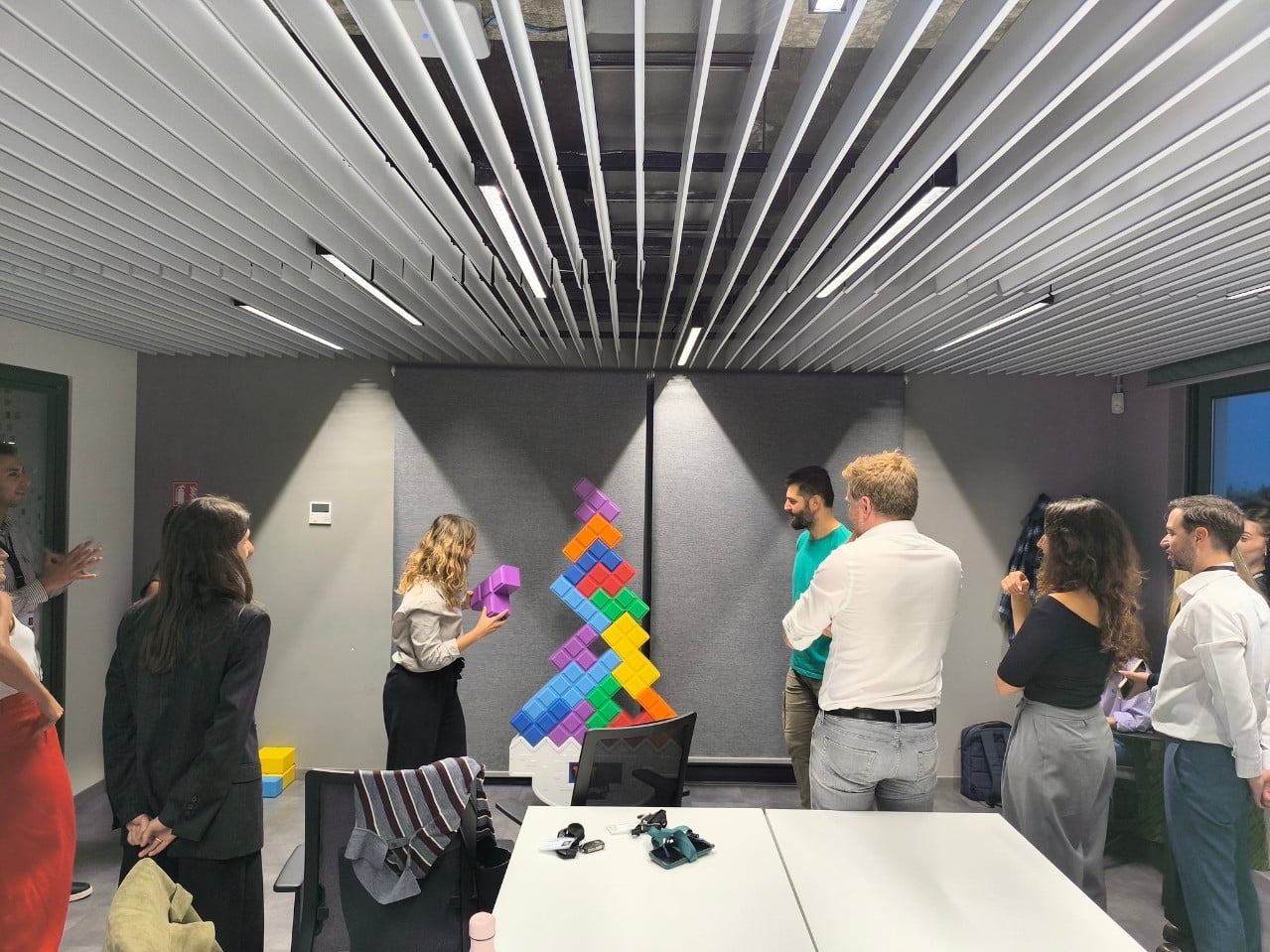 Team Building SaltySoil Thessaloniki Team Building Indoor Giant Tetris
