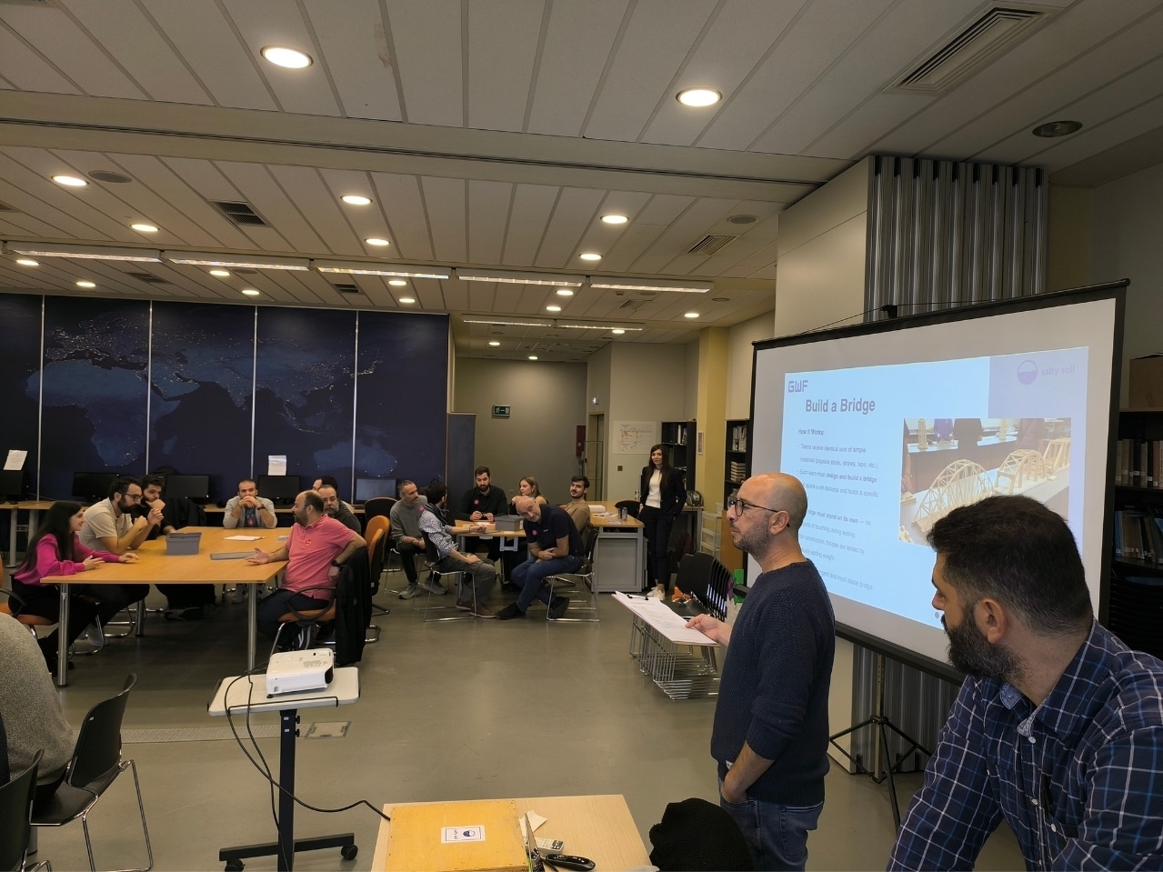 Team Building SaltySoil Thessaloniki Indoor Teams Briefing